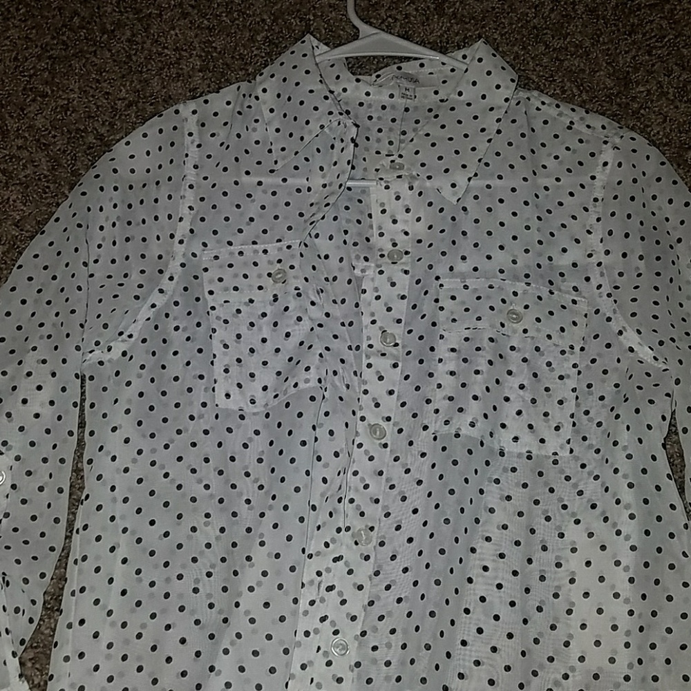 Polka Dot Blouse